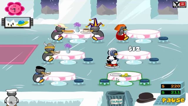 Online Restaurant Game | Penguins Diner Full Game
