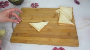 Бутерброды с икрой трески на скорую руку