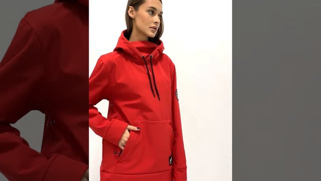 Худи софтшелл женское Ever Rest Jump Red