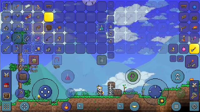 Terraria Mobile 1.3.0.7 - Duplication glitch смотреть онлайн