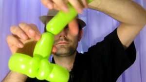 Лягушка из одного шарика шдм ★ frog balloon