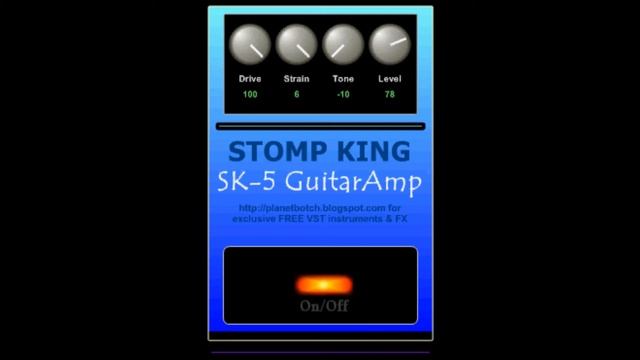 Stomp King SK-5 Guitar Amp by Planet Botch Blogspot смотреть онлайн