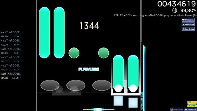 [OSU!MANIA] NOMA - Brain Power[jinjin x blocko's overdrive] - S - 881k смотреть онлайн
