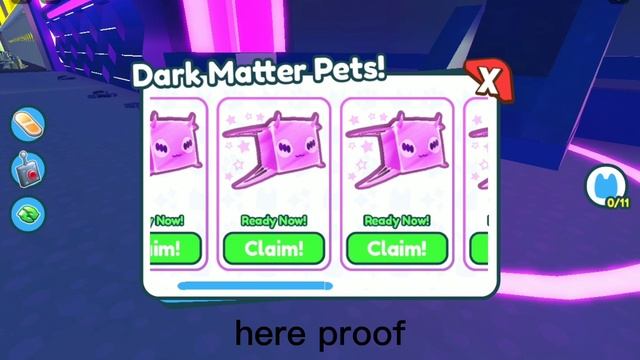 I claim 6 DARK MATTER STAR SURFER!! (Roblox Pet simulator X) смотреть онлайн
