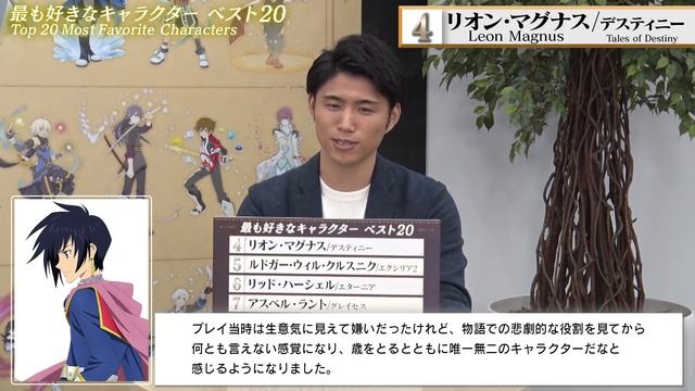 『テイルズ オブ』好きなキャラクターベスト２０ 発表！【25周年アンケート結果1/3】（EN,TW,FR,IT,DE,ES Subs） смотреть онлайн
