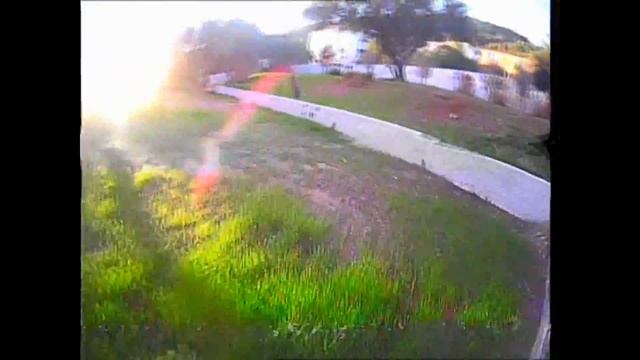 Eachine EX100 new garden FPV acro flight (Courtesy Banggood) смотреть онлайн