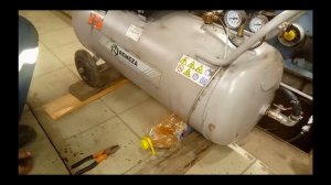 Обслуживание компрессора.