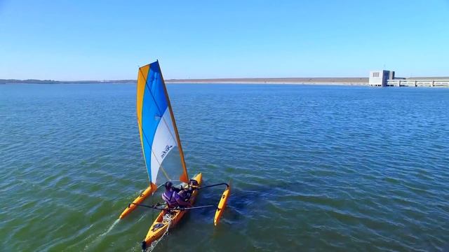 Hobie Mirage Adventure Island sailing kayak смотреть онлайн