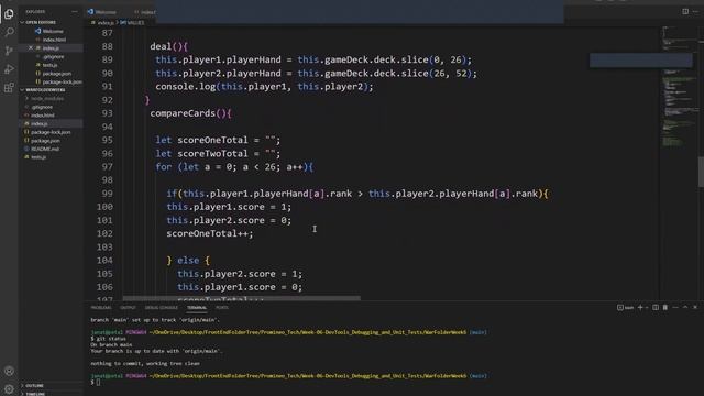 War Game Week 6 Promineo Tech смотреть онлайн