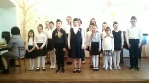 Сводный хор. Песня "Женька", музыка Евгения Жарковского, слова Константина Ваншенкина