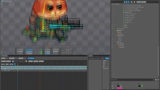 Armored Kitten - Dev Log. Spine Animation смотреть онлайн