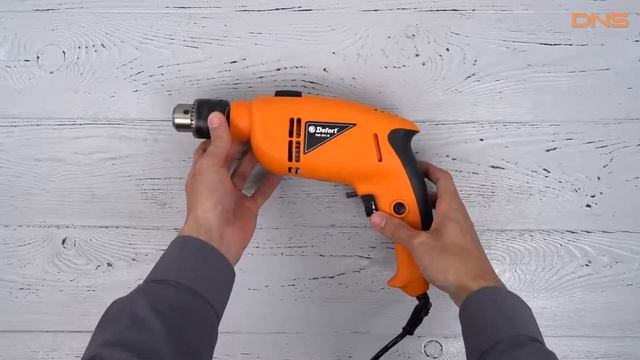 Распаковка дрели Defort DID-501-B / Unboxing Defort DID-501-B