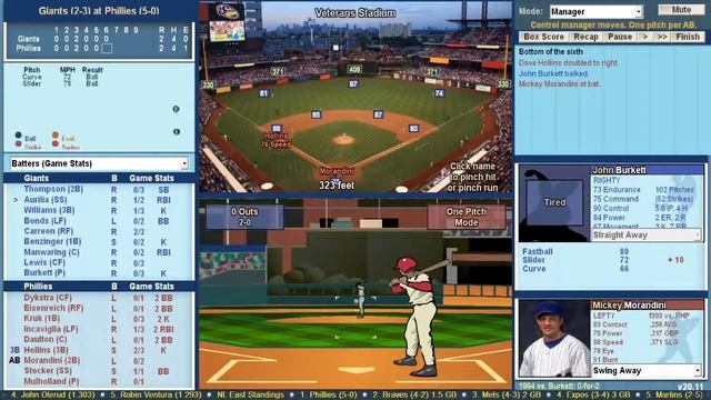 Going For A Sweep - Baseball Mogul 2017 Episode 7 смотреть онлайн
