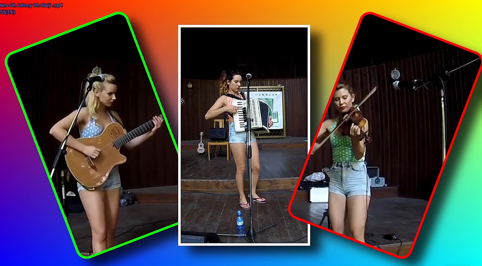 The Priester Sisters-Oh Johnny Oh-Malý