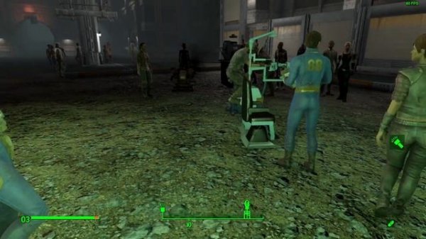 Fallout 4 DLC Vault-Tec Workshop Эксперимент по подчинению разума прототипом фотоптера