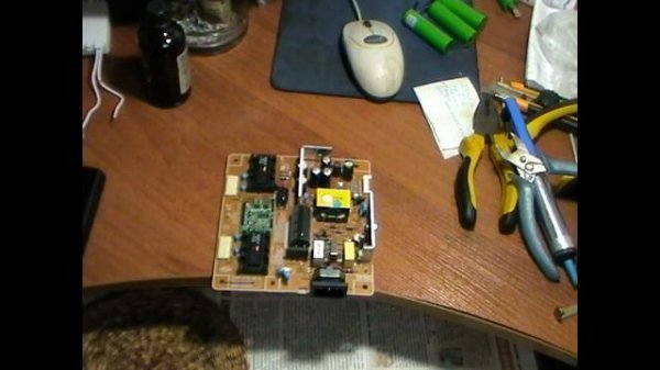 Простой ремонт монитора Samsung SyncMaster 740N