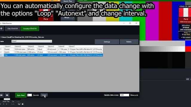02 - Configure-DataSource-Excel - vMix GT-COVD-19 смотреть онлайн