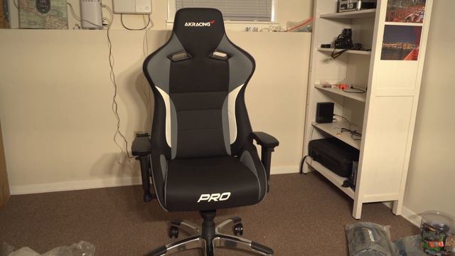 AKracing PRO Gaming Chair 4K unboxing
