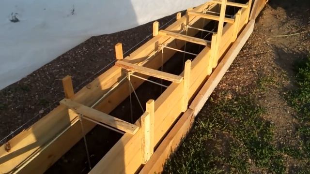 Опалубка для фундамента, лесенки для стен в арболите, итд смотреть онлайн