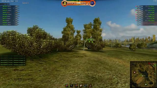 Укреп клан [DACKS] VS [STD_S] Карта Малиновка смотреть онлайн