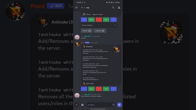 Best Antinuke Bot In JavaScript/Node.js Language Discord #replit #github #discord