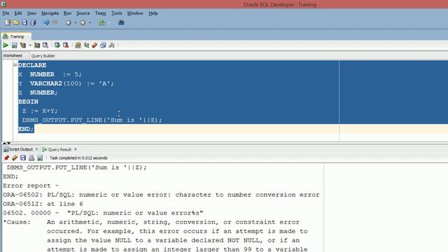 Introduction to Oracle PL SQL смотреть онлайн