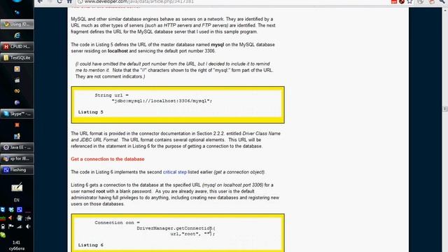 Konspekt.USM.Java Course.JDBC connection to remote MySQL and local SQLite databases смотреть онлайн