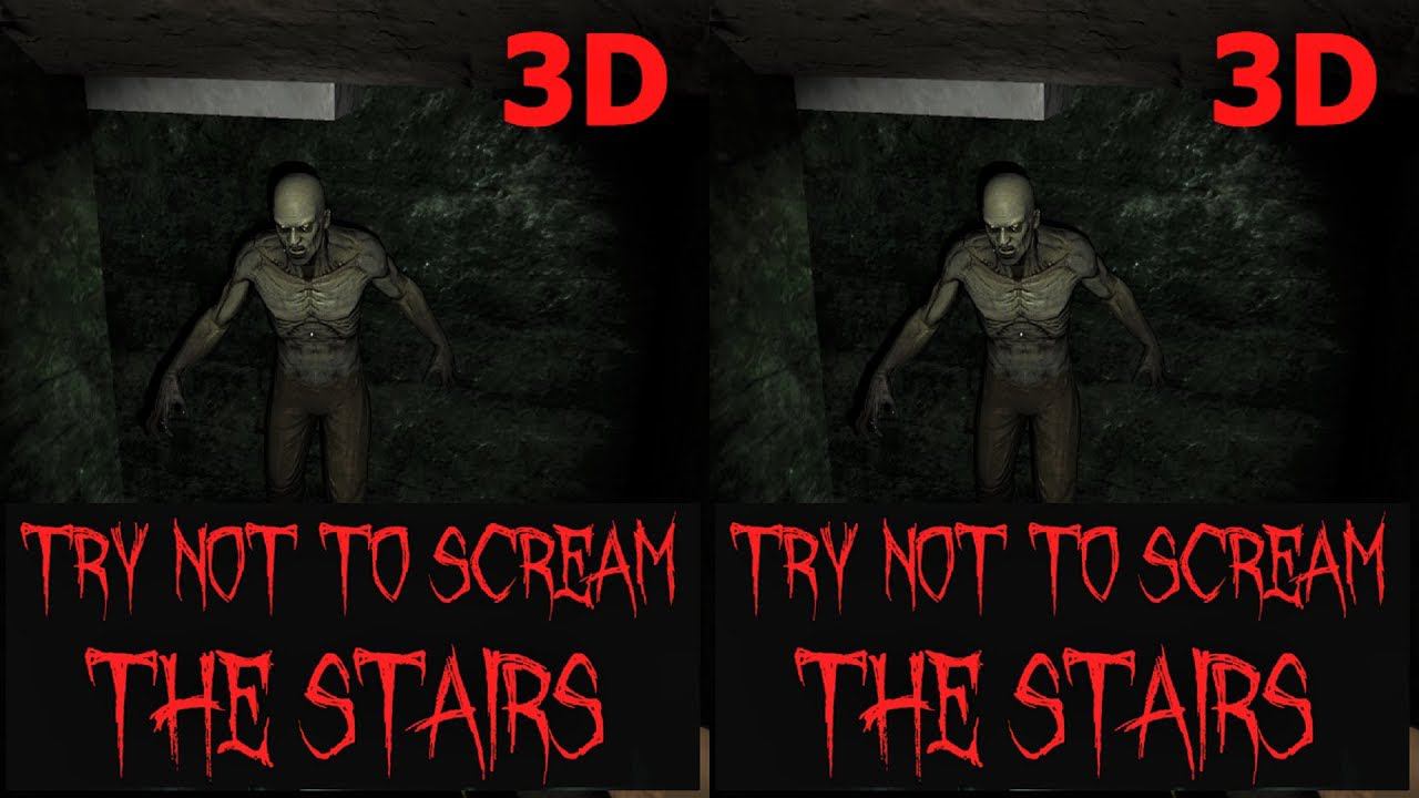 T N T S  The Stairs 3D VR Horror  Video SBS VR Box  Google Cardboard
