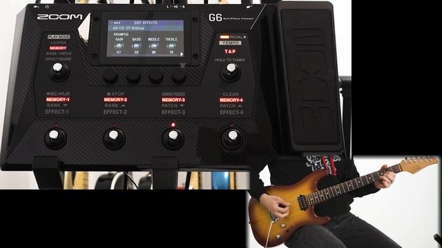 Zoom G6 | First Hands On Playthrough Demo