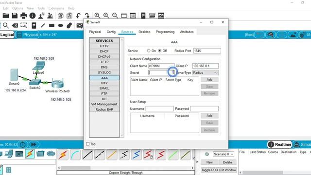 Packet Tracer: WPA2 Enterprise using RADIUS Server Configuration смотреть онлайн
