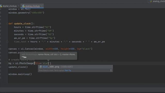 2 Python Beginner Projects Tutorial in 15 minutes - Digital clock & Analog clock смотреть онлайн