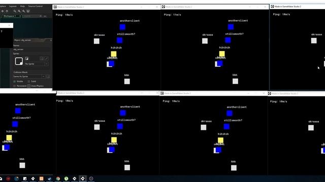 GameMaker Studio 2 - UDP Networking Test смотреть онлайн