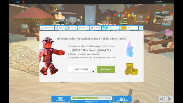 Deathrun (1#)Twiter code (1 Code) смотреть онлайн