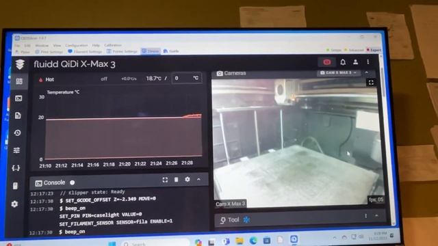 QiDi X Max 3 Camera Issue