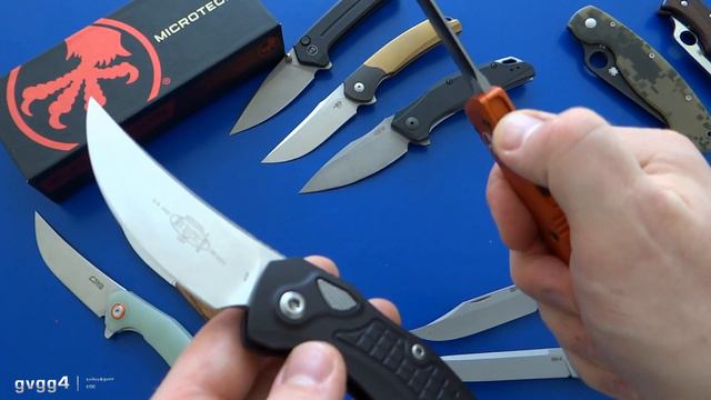 Возможно ЛУЧШИЙ складной нож автомат Microtech Marfione/Bastinelli Brachial