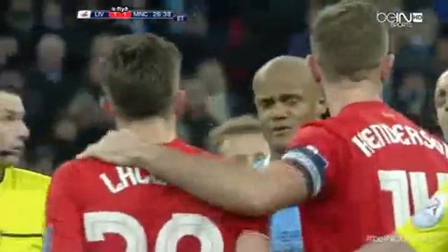 Football fight yaya toure vs Adam lallana смотреть онлайн