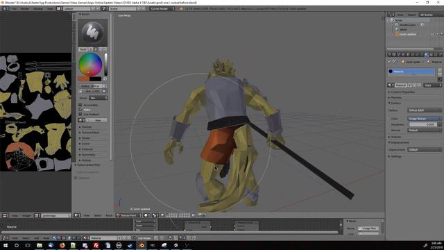 Hero Forge to Aegis Online 3 | Painting with Blender смотреть онлайн