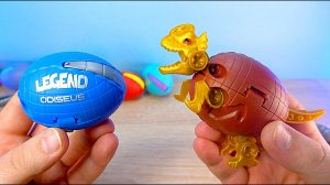 Яйцо трансформер ДИНОЗАВРЫ LEGEND OF ANIMALS DINO ANIMAL TECH