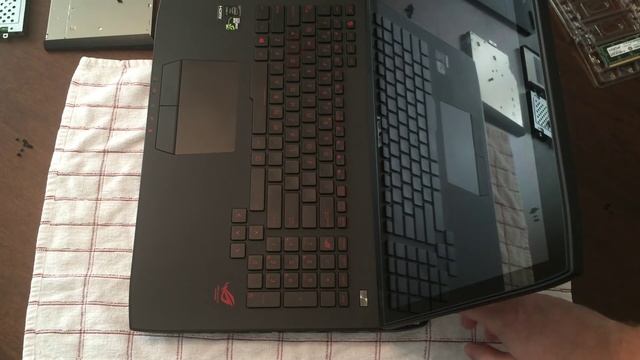 Asus G751 Memory Upgrade / Disassembly смотреть онлайн