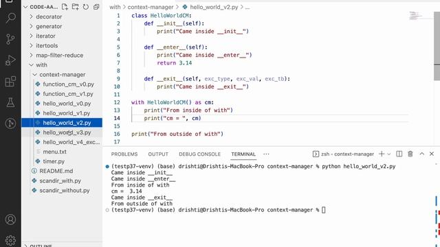 Context Manager in Python (Hindi) смотреть онлайн