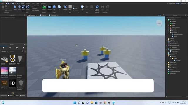 How To Make A Quest System In Roblox Studio смотреть онлайн