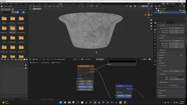 How to make Terracotta Pots in CGI | Blender Tutorial смотреть онлайн