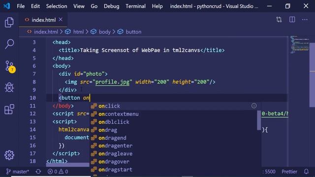 html2canvas take screenshot of specific div in html page | html2canvas save Image example смотреть онлайн