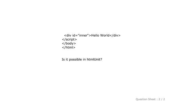 HTML : htmlunit execute page javascript смотреть онлайн