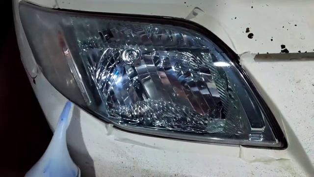 Город Братск. DENAUTO BRATSK. Полировка фар автомобиля Тойота Королла Аксио с нанесением керамики смотреть онлайн