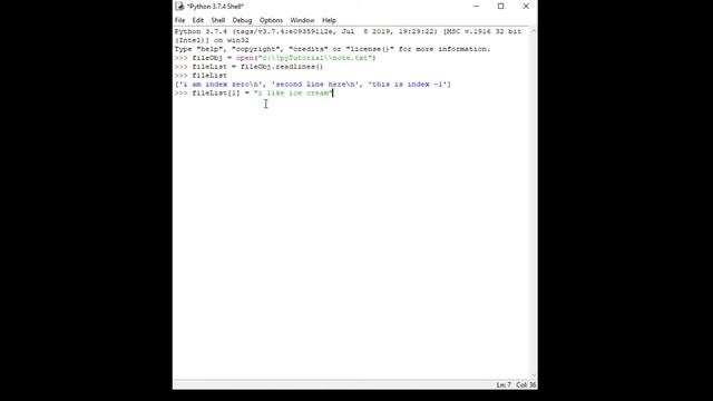 Python Tutorial 34 - Editing Specific Lines смотреть онлайн