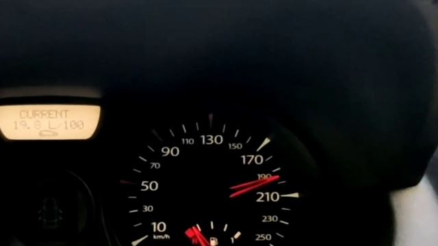 Renault Megane 2 top speed 200km/h максимальная скорость смотреть онлайн