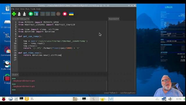How To Use An I2c Lcd Screen With The Raspberry Pi смотреть онлайн