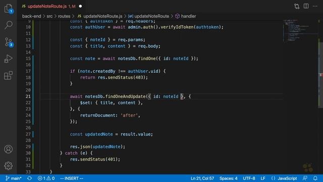 110 Prevent Unauthorized Data Modification || Full Stack React Development смотреть онлайн