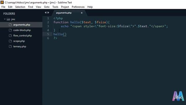 Setting default value for Arguments in PHP || Nepali смотреть онлайн